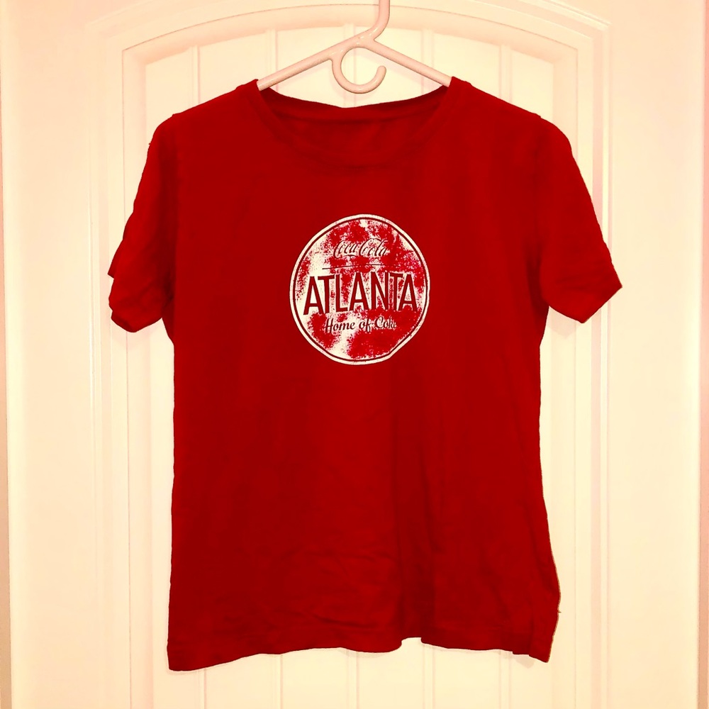 Red Coca-Cola Short Sleeve Kid’s Shirt